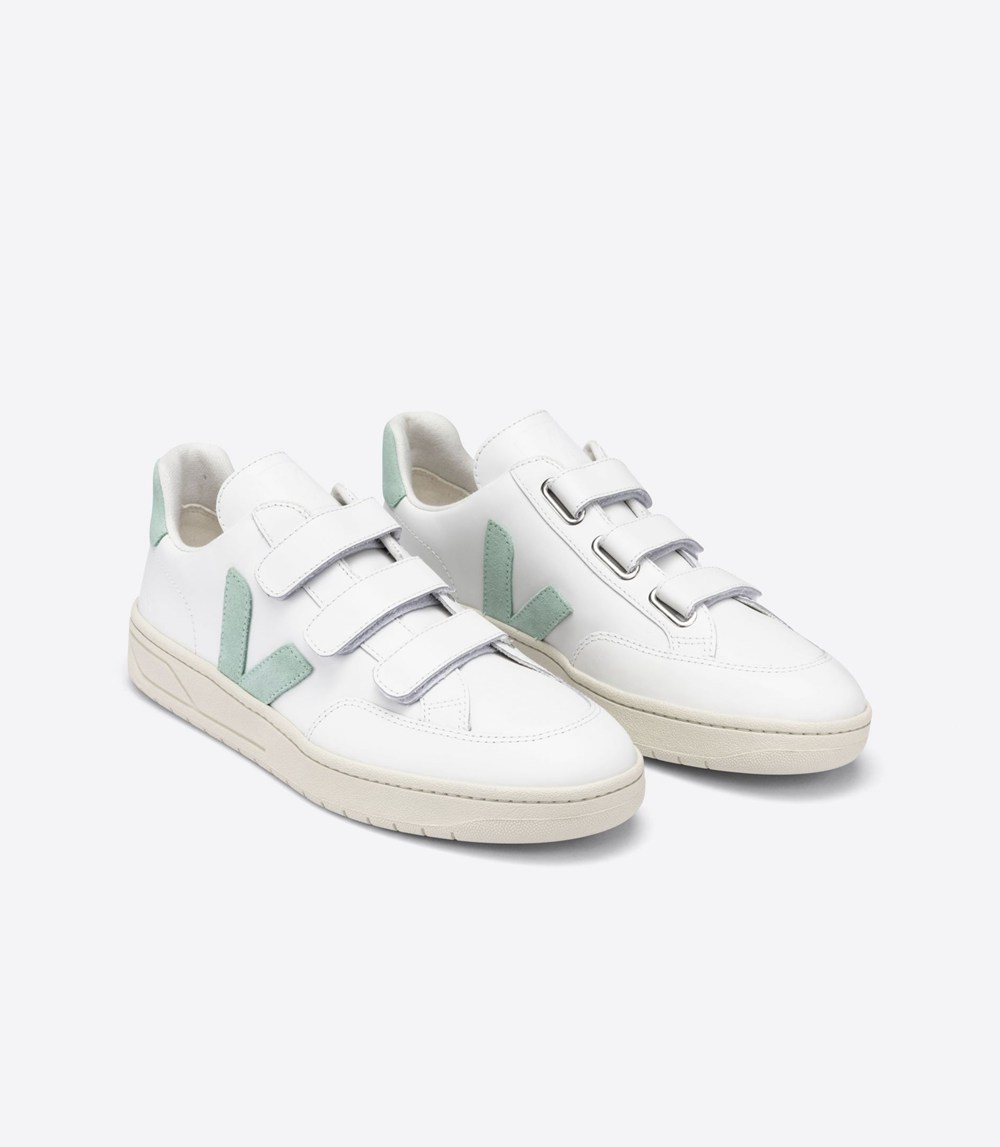 Veja Sneakers Dam - V-Lock Läder - Vita - 948250-GBR